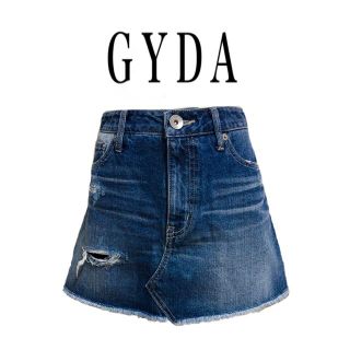 ジェイダ(GYDA)のGYDA デザインダメージ スカートライク デニム ショーパン(ショートパンツ)