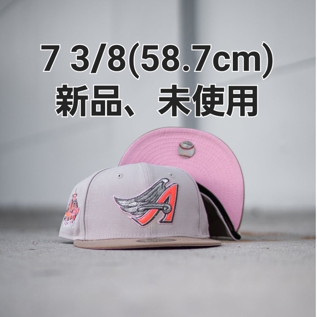 59fifty アナハイムエンゼルス カスタムキャップ 7 3/8キャップ