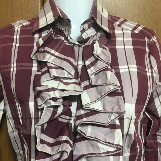 新品 ナラカミーチェ フリルシャツ