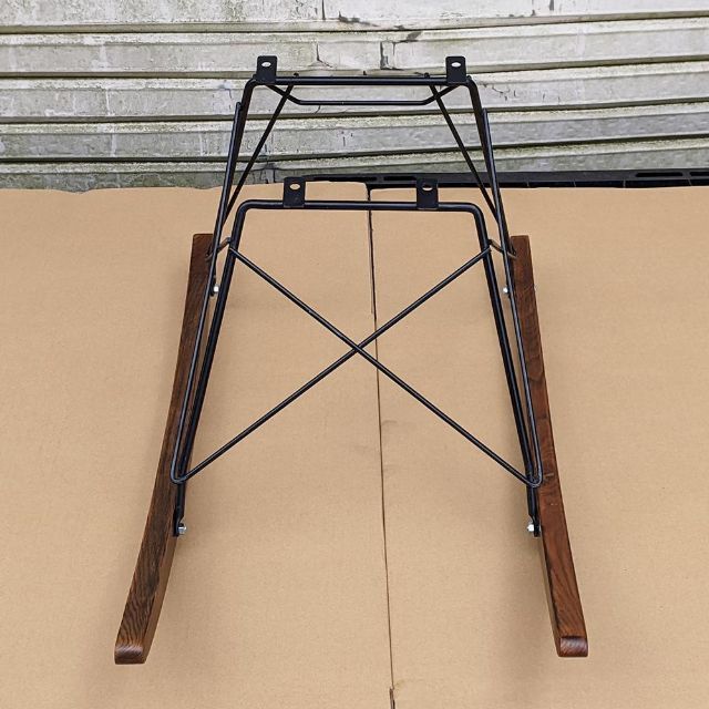 イームズ ロッカーベース 交換用 チェア 椅子 Eames 部品 黒/茶ベース