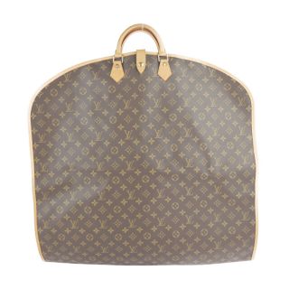 LOUIS VUITTON - LOUIS VUITTON ルイ ヴィトン ウス ポルト アビ スーツケース M23434 モノグラムキャンバス レザー ブラウン ガーメントバッグ ビトン 【本物保証】