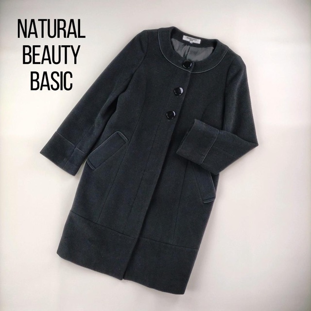 NATURAL BEAUTY BASIC - NATURAL BEAUTY BASIC❤︎ノーカラーコート