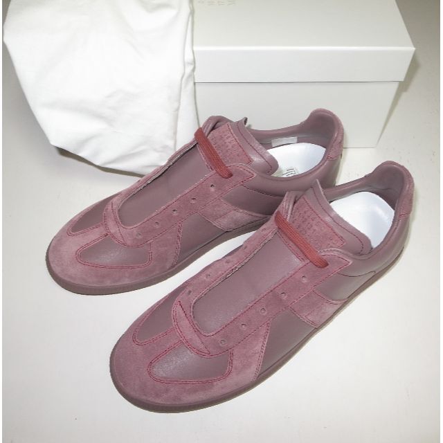 margiela マルジェラ ジャーマントレーナー スニーカー 42 pink