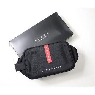 プラダ(PRADA)のprdp2bb 新品未使用本物箱付き　プラダ　PRADA　ナイロンポーチ(ポーチ)