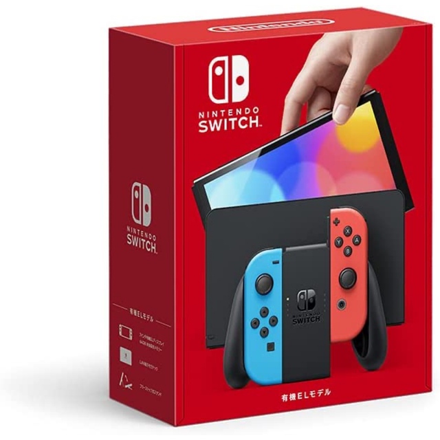 Nintendo Switch(有機ELモデル)Joy-Con(L)ネオンブルー