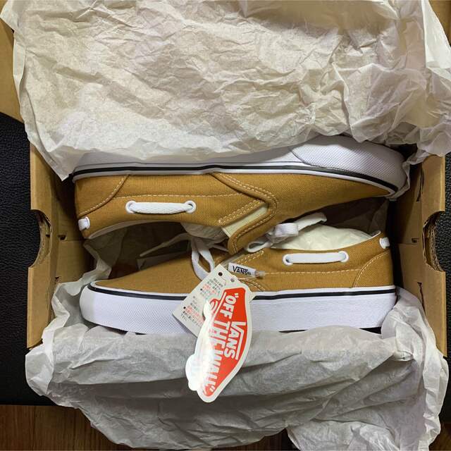 VANS バンズ スリッポン V198CF SUEDE LACEY BEIGE