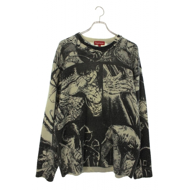 シュプリーム 21AW The Crow Sweater ザクロウニット メンズ XL