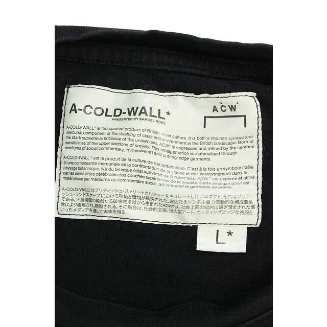 アコールドウォール A-COLD-WALL ロゴプリント長袖カットソー メンズ L