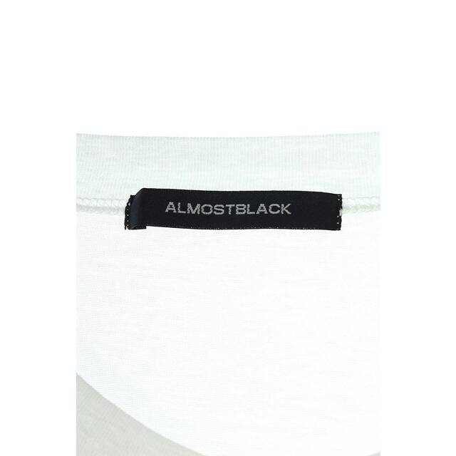 オールモストブラック ALMOSTBLACK 19SS 19SS-CS05 SWITCHING BIG TEE 切替デザイン スウェッチングビッグTシャツ メンズ 1 2