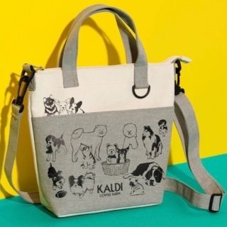 カルディ(KALDI)の【大人気限定品】カルディ　いぬの日　おさんぽバッグ2022 お菓子なし　新品(ショルダーバッグ)