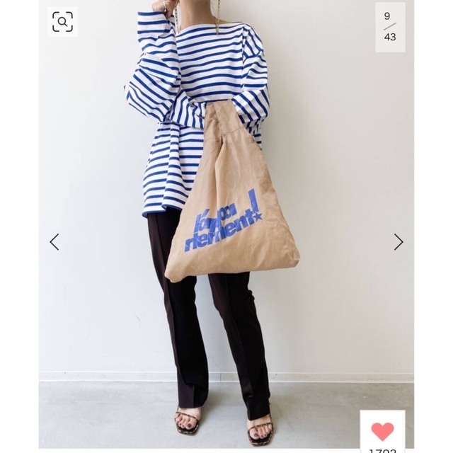 L'Appartement DEUXIEME CLASSE(アパルトモンドゥーズィエムクラス)のL'Appartement Nylon Eco Bag レディースのバッグ(エコバッグ)の商品写真