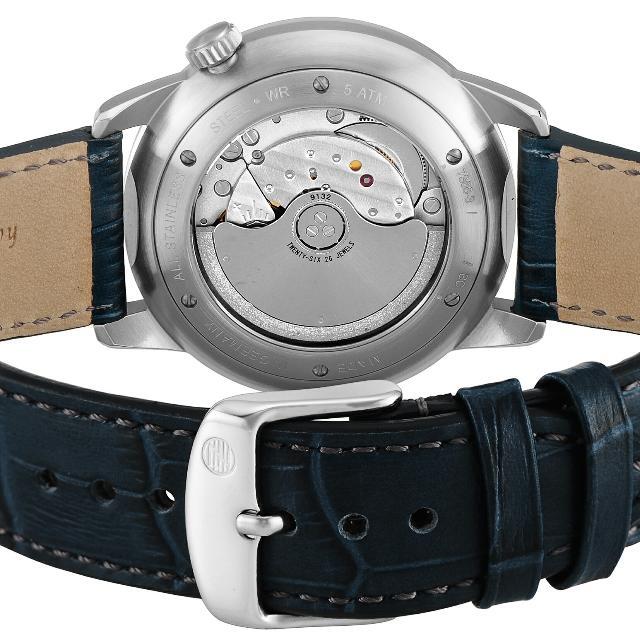 ツェッペリン ZEPPELIN Flat Line フラットライン メンズ 時計 腕時計 ZEP-7366-3 ドイツ製 自動巻 腕時計2