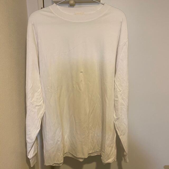 COMOLI(コモリ)のcomoli ダブルレイヤー長袖クルー size:3 22aw メンズのトップス(Tシャツ/カットソー(七分/長袖))の商品写真