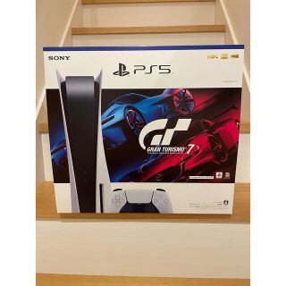 プレイステーション(PlayStation)のPlayStation5 ディスクドライブ グランツーリスモ7同梱版　PS5本体(家庭用ゲーム機本体)