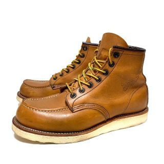 レッドウィング(REDWING)の09年 レッドウィング 875 クラシック モックトゥ レザー ブーツ 8 E(ブーツ)