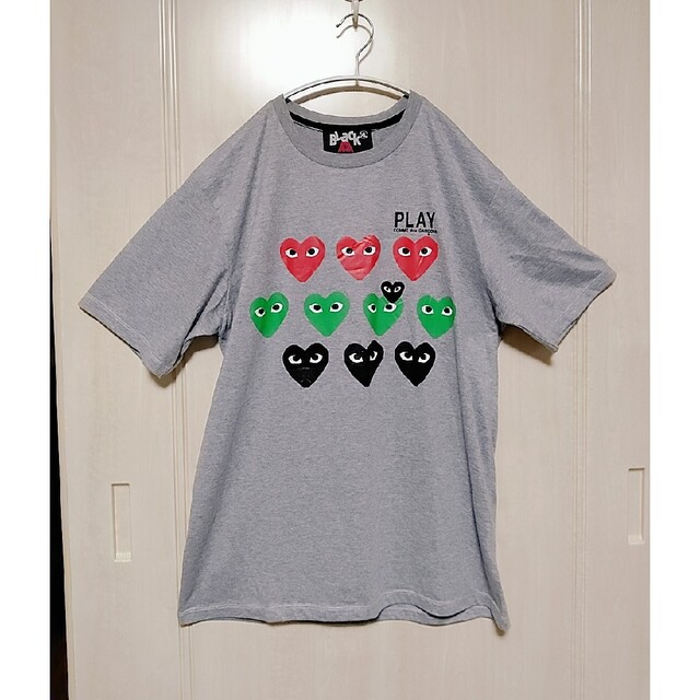 COMME des GARCONS(コムデギャルソン)のやす様専用 ビッグサイズ COMME des GARÇONS PLAY Tシャツ メンズのトップス(Tシャツ/カットソー(半袖/袖なし))の商品写真