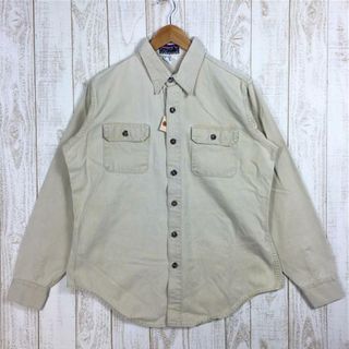 パタゴニア(patagonia)のMENs L  パタゴニア 1970s キャンバス シャツ CANVAS SHIRTS 白タグ デカタグ 旧タグ ビンテージ 入手困難 PATAGONIA ベージュ系(その他)