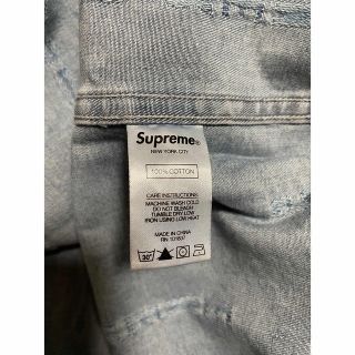Supreme - Supreme シュプリーム デニムシャツ&デニムパンツセットの