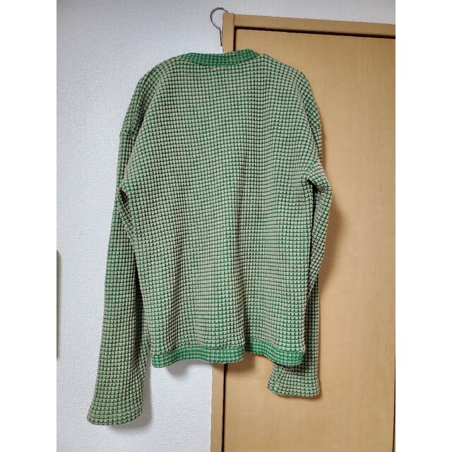 6 (ROKU) - roku 6 waffle vneck cardigan Vネックカーディガンの通販