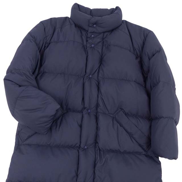 美品 モンクレール グレノーブル MONCLER GRENOBLE コート ダウンコート メンズ ジップアップ アウター 1(S相当) ネイビー