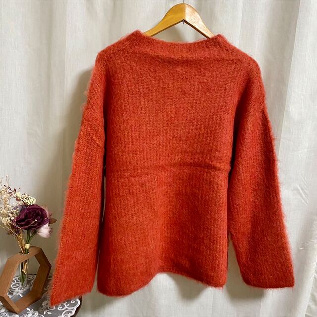 クラネ正規品!新品BOAT NECK ALPACA OVER KNIT TOPS