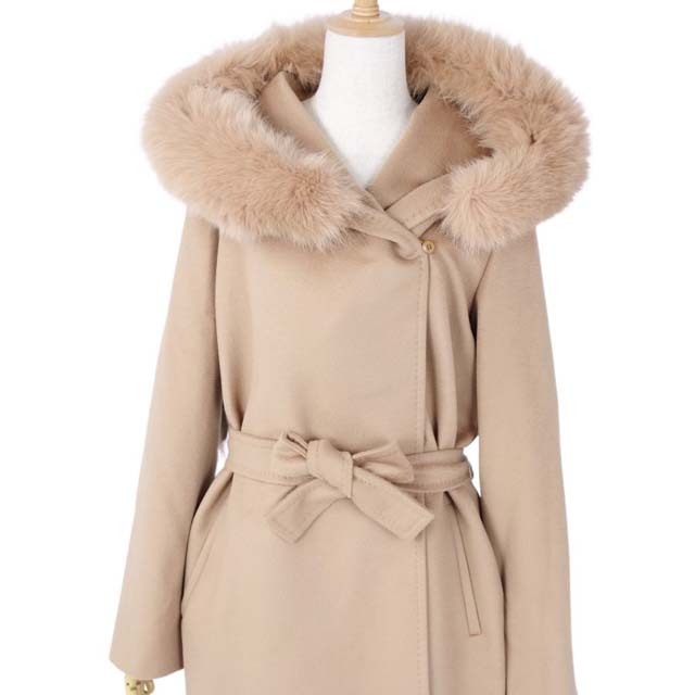 売れ筋がひ贈り物! マックスマーラ Max Mara コート 白タグ ロング