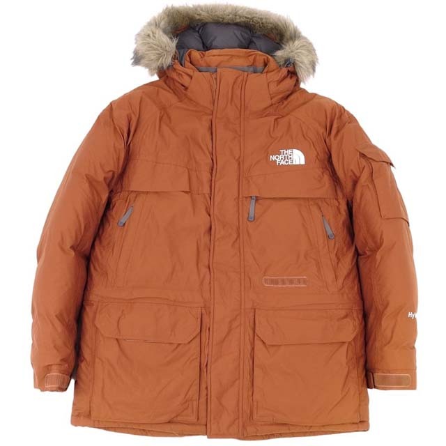 ザノースフェイス THE NORTH FACE ジャケット マクマードパーカ ダウンジャケット 襟フェイクファー アウター メンズ M ブラウン