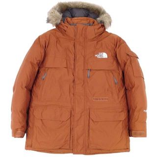 ザノースフェイス(THE NORTH FACE)のザノースフェイス THE NORTH FACE ジャケット マクマードパーカ ダウンジャケット 襟フェイクファー アウター メンズ M ブラウン(その他)