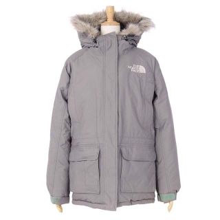 ザノースフェイス(THE NORTH FACE)のザノースフェイス THE NORTH FACE ジャケット マクマードパーカ ダウンジャケット 襟フェイクファー アウター レディース M グレー(その他)