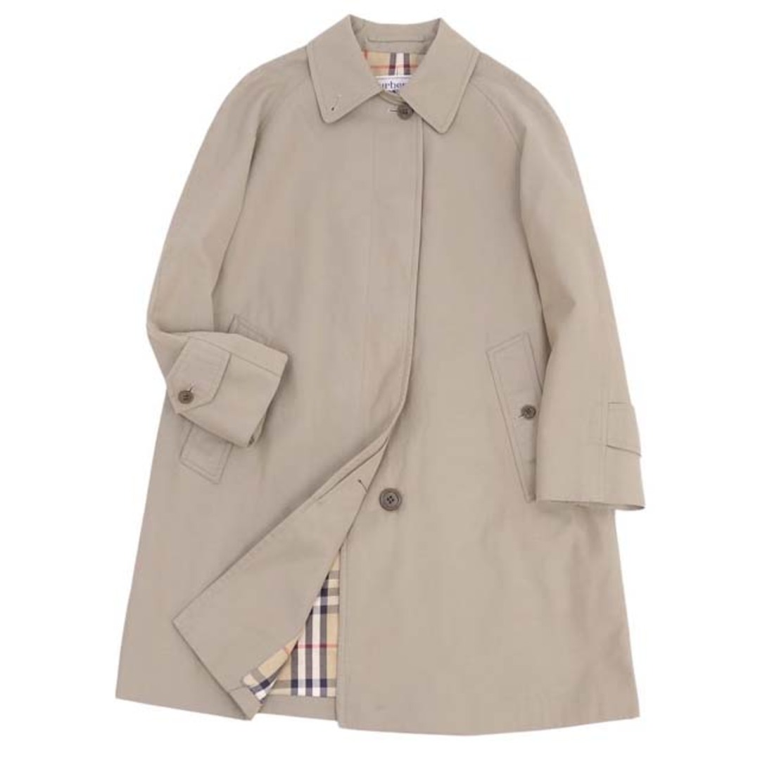 BURBERRY - 美品 Vintage バーバリー Burberrys コート ステンカラーコート バルマカーンコート コットン100％ アウター レディース 5A2(XS相当) ベージュカーキ