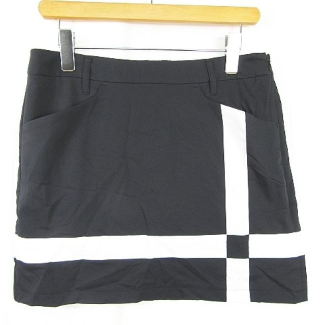 DESCENTE(デサント)のデサント DESCENTE ミニスカート タイト インナーパンツ 0 ブラック レディースのスカート(ミニスカート)の商品写真