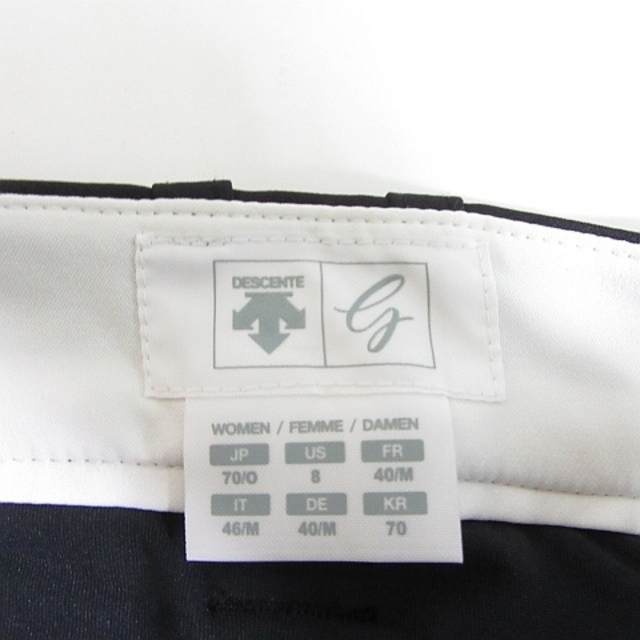DESCENTE(デサント)のデサント DESCENTE ミニスカート タイト インナーパンツ 0 ブラック レディースのスカート(ミニスカート)の商品写真