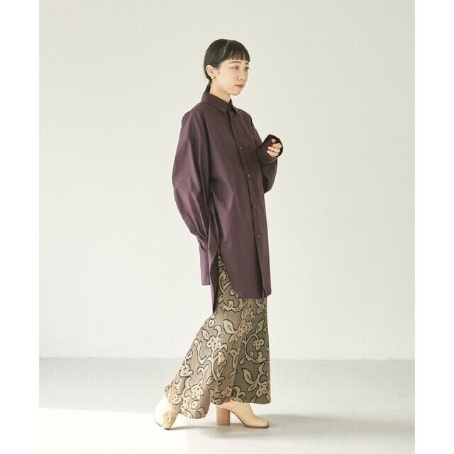 【美品】TODAYFUL Jacquard Leaf Pencilskirt