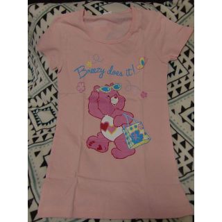 ケアベア(CareBears)の新品・未使用　タグ付き　ケアベアの半袖プリントＴシャツ(Tシャツ(半袖/袖なし))