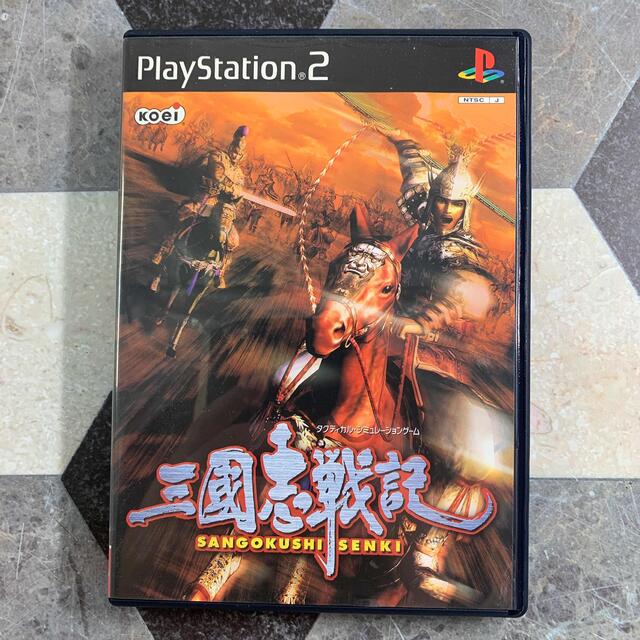 Koei Tecmo Games(コーエーテクモゲームス)のPS2  三國志戦記 エンタメ/ホビーのゲームソフト/ゲーム機本体(家庭用ゲームソフト)の商品写真