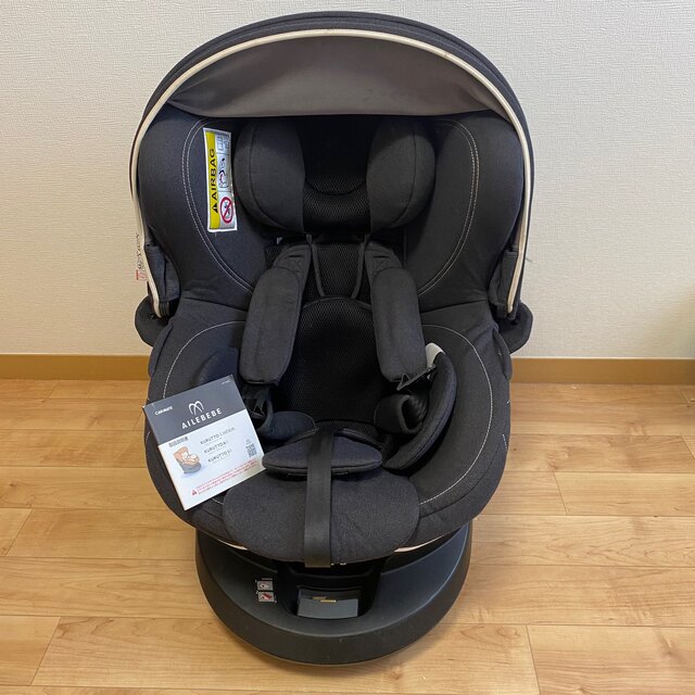 チャイルドシート エールベベ クルット4i プレミアム ISOFIX ブラック-