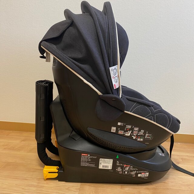 チャイルドシート エールベベ クルット4i プレミアム ISOFIX ブラック