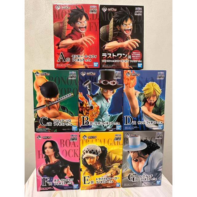 ONE PIECE(ワンピース)のONE PIECE 一番くじ　グレートバンケット　フィギュア　セット エンタメ/ホビーのフィギュア(アニメ/ゲーム)の商品写真