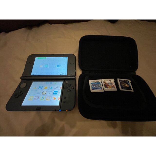 3DSLL本体　セット　モンハン　スマブラ