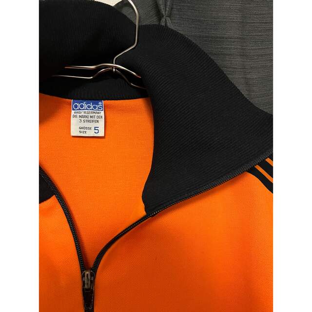 adidas トラックジャケット ジャージ 70s デサント オレンジ サイズ5