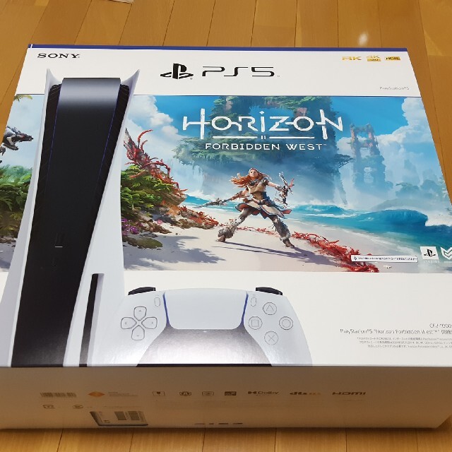 PlayStation 5 “Horizon Forbidden West” 同ゲームソフトゲーム機本体