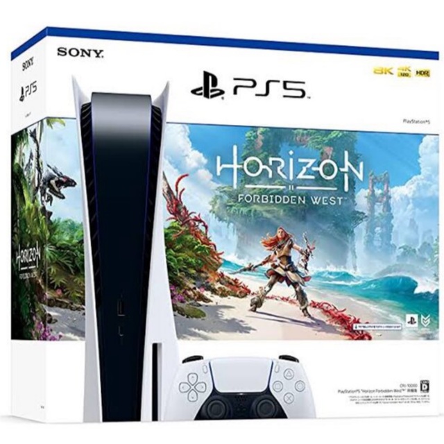 Plantation(プランテーション)のPlayStation5 Horizon Forbidden West 同梱版 エンタメ/ホビーのゲームソフト/ゲーム機本体(家庭用ゲーム機本体)の商品写真