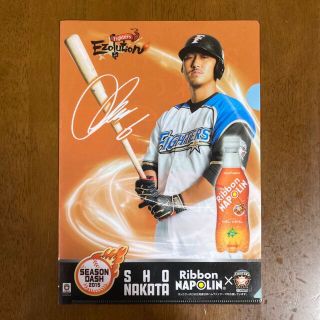 ホッカイドウニホンハムファイターズ(北海道日本ハムファイターズ)の中田翔 クリアファイル(スポーツ選手)