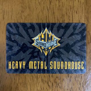 HEAVY METAL SOUNDHOUSE CARD(ミュージシャン)