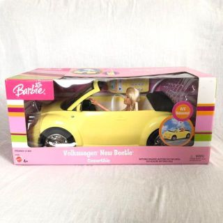 新品未開封品 バービー フォルクスワーゲン ニュービートル 海外