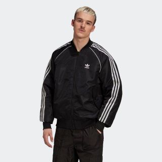 アディダス(adidas)のキルティング SST ボンバージャケット　ＸＬ(ナイロンジャケット)