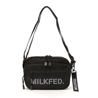 MILKFED. - milkfed. ショルダーバッグ ロゴ ブラック