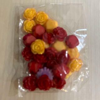 薔薇　　カボジョン　デコレーションパーツ　デコパーツ　花　まとめ売り(各種パーツ)