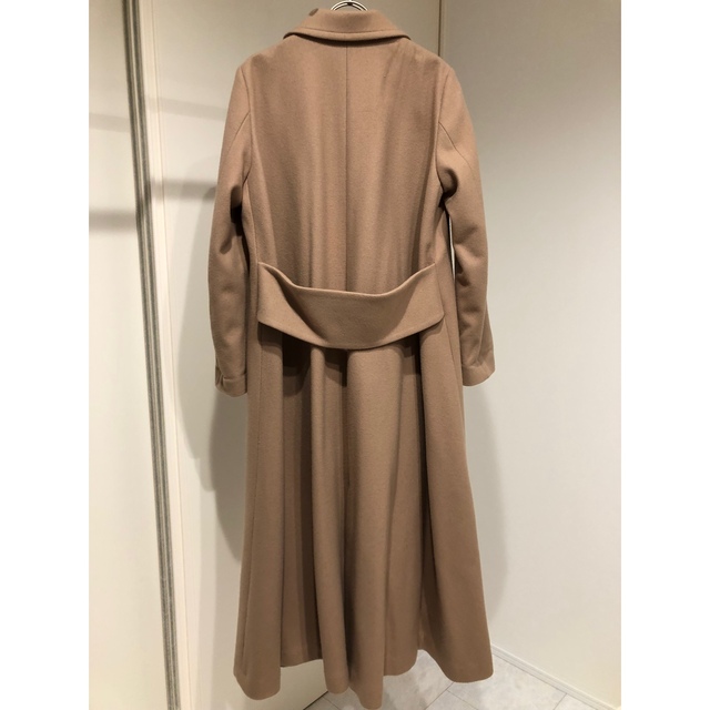 Ameri VINTAGE(アメリヴィンテージ)のameri vintage リトルフレアロングコート　long coat レディースのジャケット/アウター(ロングコート)の商品写真