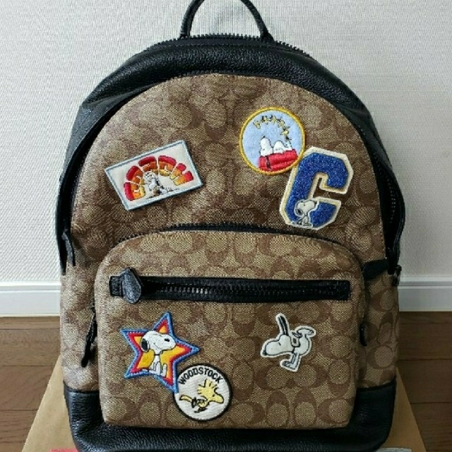 コーチ×スヌーピー✧コラボ【限定・新品】COACH ×PEANUTS リュック ...